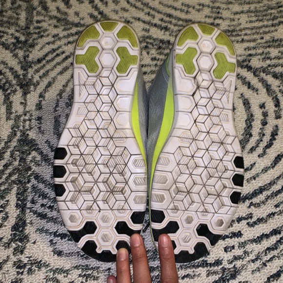 Grey and neon green Nikes (3 for $60). - Picture 4 of 4